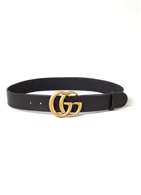 gucci riem dames zwart met goud|riemen gucci dames.